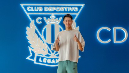 官方：出自皇马青训的21岁中场中井卓大加盟莱加内斯B队